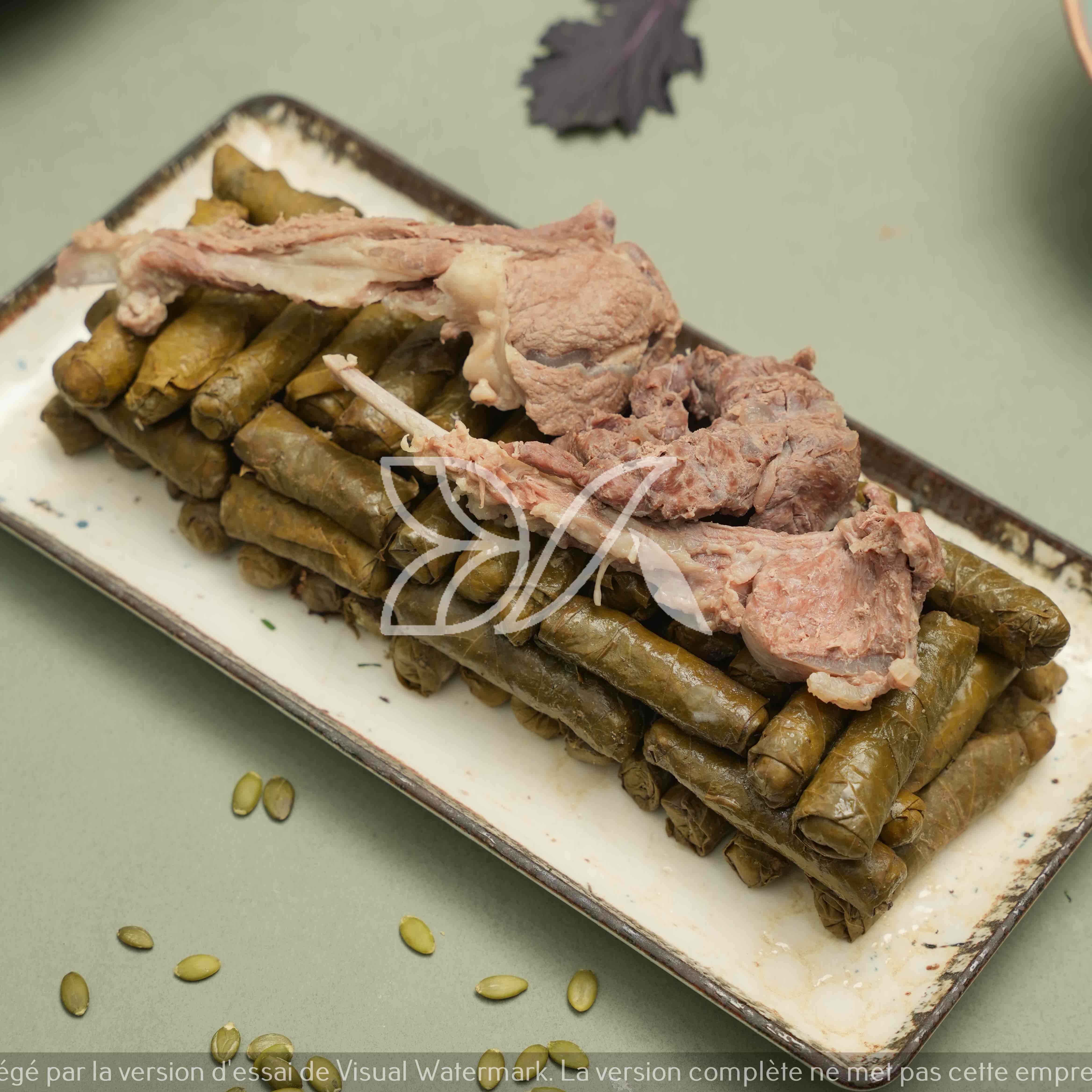 Vine leaves with Chops